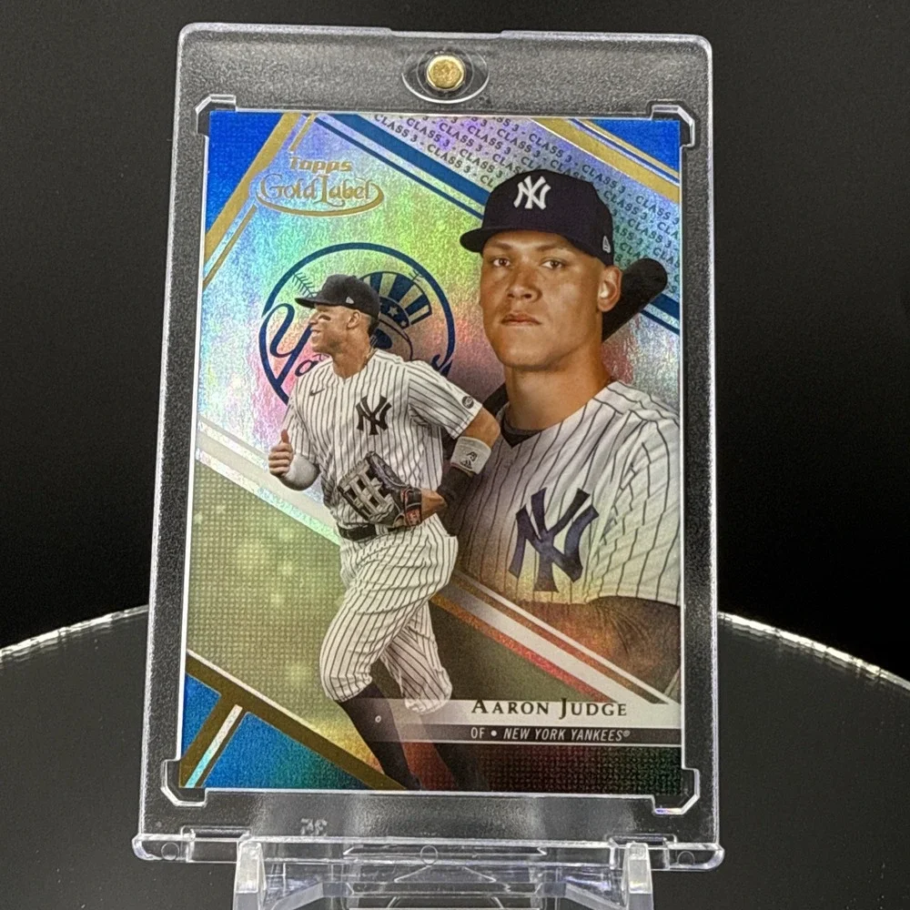2021 Topps Gold Label Blue Aaron Judge Class 3 New York Yankees MLB SSP /50
